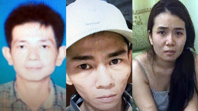 Bí mật trong phòng khách sạn trống ở Sài Gòn Sắc và 2 đồng phạm tại cơ quan điều tra. Ảnh: C.A