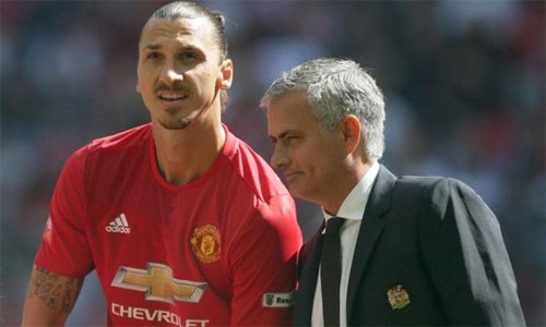 Ibrahimovic từ chối đến Man Utd dưới thời Van Gaal Ibrahimovic đến Man Utd vì Mourinho. Ảnh: Reuters.