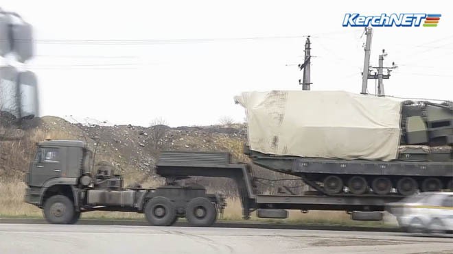 Nga đưa lá chắn tên lửa S-300V4 tới Crimea đối phó Ukraine Nga đưa lá chắn tên lửa S-300V4 tới Crimea đối phó Ukraine