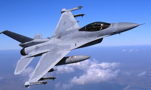 Hàn Quốc nâng cấp F-16 để có thể phá hủy hầm ngầm Triều Tiên Một chiếc F-16 của không quân Hàn Quốc. Ảnh: Lockheed Martin