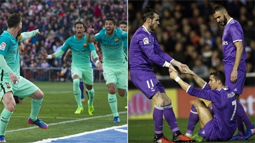 Những trận đấu quyết định trong cuộc đua Barca - Real Barca sẽ phải vượt qua nhiều thách thức nếu muốn bảo vệ chức vô địch.