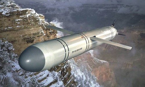 Tên lửa hành trình có thể xuyên thủng mọi lá chắn của Nga Tên lửa hành trình Kalibr-NK phóng từ tàu chiến của Nga. Ảnh: Sputnik