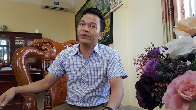 Bị tố đánh nữ bác sỹ, Chủ tịch phường lên tiếng - ông Nguyễn Xuân Huân, Chủ tịch phường Trung Đô – TP Vinh, người được cho liên quan đến vụ việc