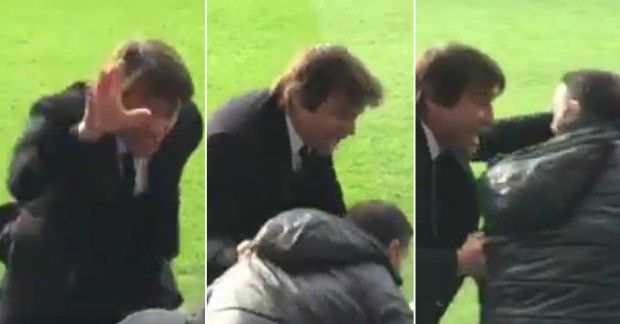 Nổi điên, HLV Conte toan nện cả 'phó tướng' ở Chelsea HLV Conte toan nện cả trợ lý của Chelsea.