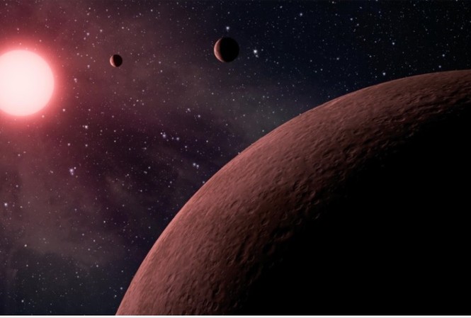 NASA công bố tìm thấy 10 hành tinh mới có sự sống như Trái đất Phát hiện thêm 10 hành tinh mới có sự sống như Trái đất. Ảnh: AP