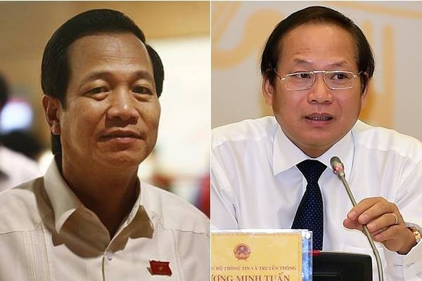 Chất vấn hai Bộ trưởng Đào Ngọc Dung, Trương Minh Tuấn ĐBQH chất vấn hai Bộ trưởng Đào Ngọc Dung và Trương Minh Tuấn