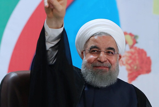 Tổng thống Iran chính thức tái đắc cử nhiệm kì thứ hai Đương kim Tổng thống Iran Hassan Rouhani. Ảnh: Reuters