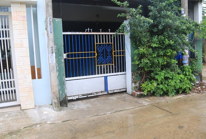Vợ chết bất thường, chồng sùi bọt mép ở nhà riêng Căn nhà nơi vợ chồng ông Nhân gặp nạn.