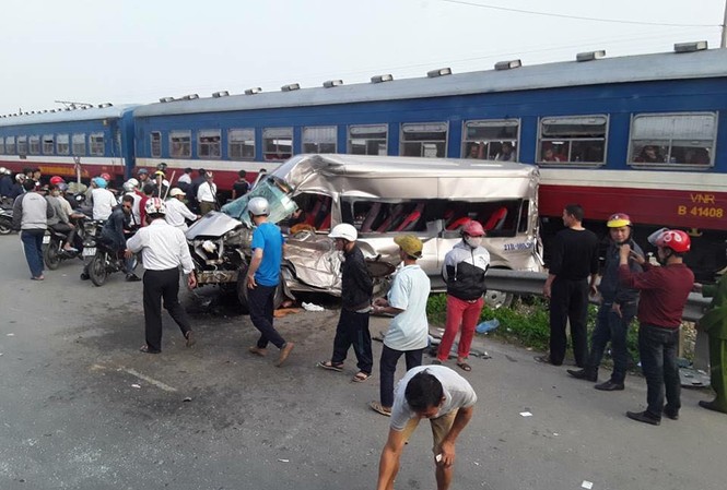 Quy trách nhiệm trong việc tai nạn đường sắt tăng đột biến Vụ tai nạn xảy ra tại Vụ Bản – Nam Định vào ngày 4/2
ảnh: otofun