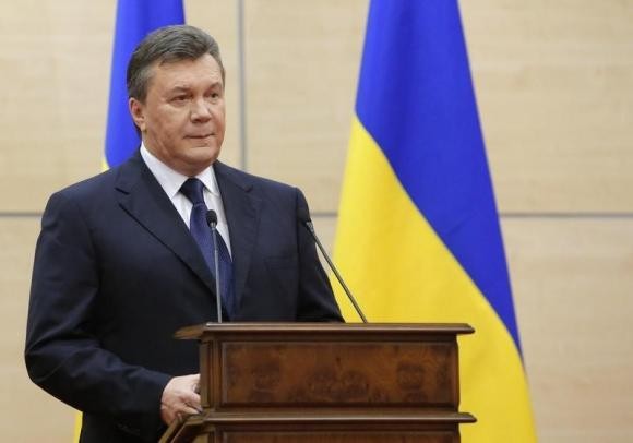 Interpol truy nã cựu tổng thống Ukraine Yanukovich Cựu tổng thống bị lật đổ Viktor Yanukovich