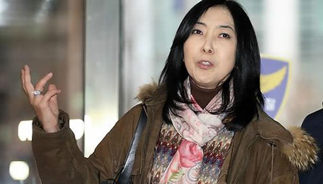 Người phụ nữ bị trục xuất khỏi Hàn Quốc vì ca ngợi Triều Tiên Shin Eun-mi. Ảnh: Yonhap News.