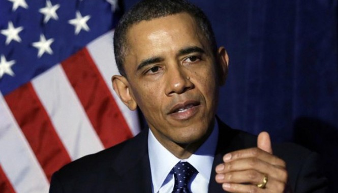 Ông Obama bị chỉ trích vì vắng mặt trong tuần hành tại Paris Tổng thống Mỹ Barack Obama. Ảnh: Dailymail