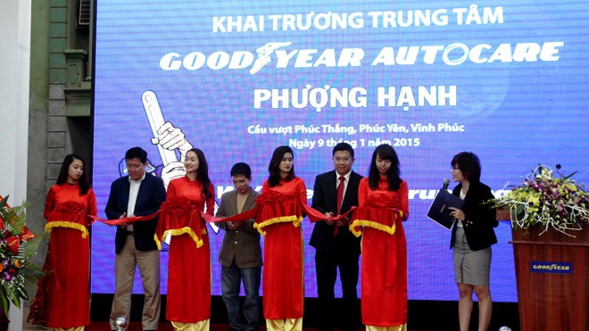 Goodyear mở rộng mô hình bảo dưỡng lốp xe hiện đại đến miền bắc Goodyear mở rộng mô hình bảo dưỡng lốp xe hiện đại đến miền bắc