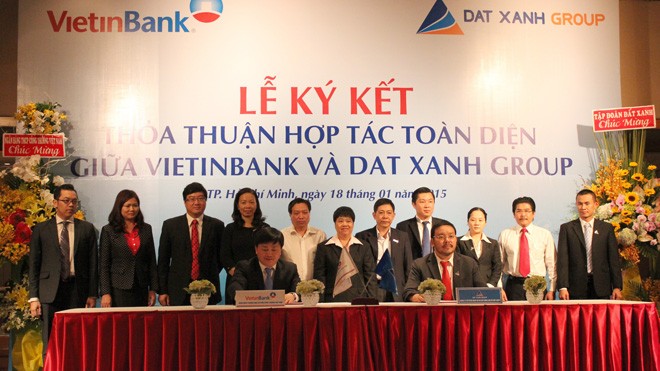 Đất xanh và Vietinbank ký kết hợp tác toàn diện Đất xanh và Vietinbank ký kết hợp tác toàn diện
