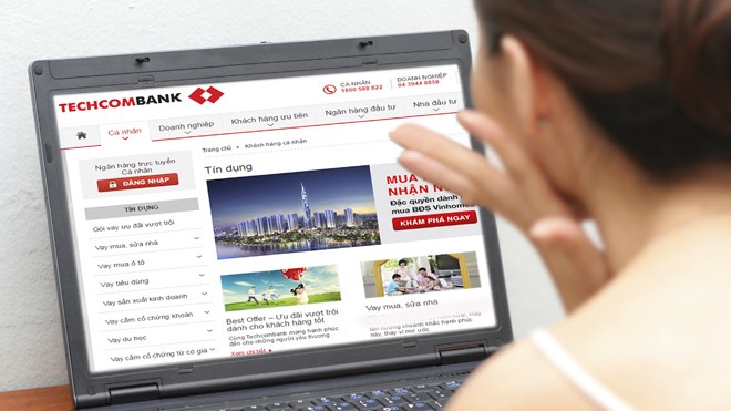 Ấn tượng với giao dịch trực tuyến “0 đồng” của Techcombank Ấn tượng với giao dịch trực tuyến “0 đồng” của Techcombank