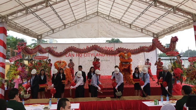 Khởi công dự án khu căn hộ Cityland Park Hills Lễ khởi công dự án Căn hộ Park Hills tại địa chỉ số 18 Phan Văn Trị, Phường 10, Quận Gò Vấp