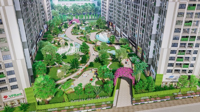Imperia Sky Garden – không gian sống an toàn cho trẻ Tất cả các bậc cha mẹ đều mong ước về một môi trường sống hiện đại và bình yên cho con trẻ