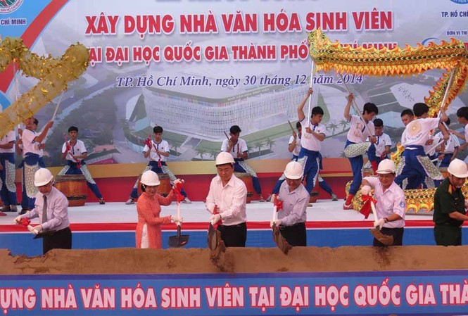 420 tỷ đồng xây dựng Nhà Văn hóa Sinh viên TPHCM Khởi công xây dựng Nhà Văn hóa Sinh viên TPHCM.