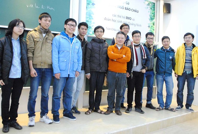GS Ngô Bảo Châu: Không tin thành công, đừng nên bắt đầu GS Ngô Bảo Châu và các bạn trẻ.