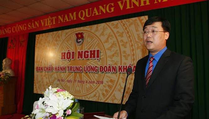 Anh Lê Quốc Phong: Trăn trở với hàng loạt câu hỏi lớn về Đoàn Anh Lê Quốc Phong phát biểu tại hội nghị. Ảnh: Như Ý