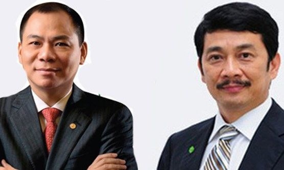 Việt Nam có thêm tỷ phú USD trên sàn chứng khoán Ông Phạm Nhật Vượng và ông Bùi Thành Nhơn, 2 đại gia bất động sản Việt Nam.