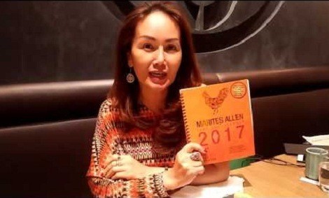 Chuyên gia phong thủy thế giới dự đoán tài vận năm 2017 Bà Allen là chuyên gia phong thủy nổi tiếng Philippines. Ảnh: Rapper.