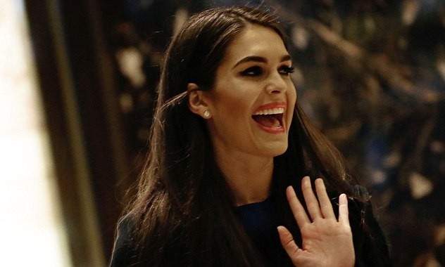 Nữ trợ lý của ông Trump vào danh sách người trẻ quyền lực Hope Hicks, nữ trợ lý của Tổng thống đắc cử Mỹ Donald Trump. (Ảnh: Dailymail).