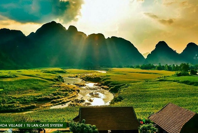 Lượng khách quốc tế đến điểm quay Kong: Đảo đầu lâu tăng 30% Những hình ảnh quảng bá Tour Tu Lan: Experience home of Kong (Tú Làn: Trải nghiệm ngôi nhà của Kong) của Quảng Bình.
