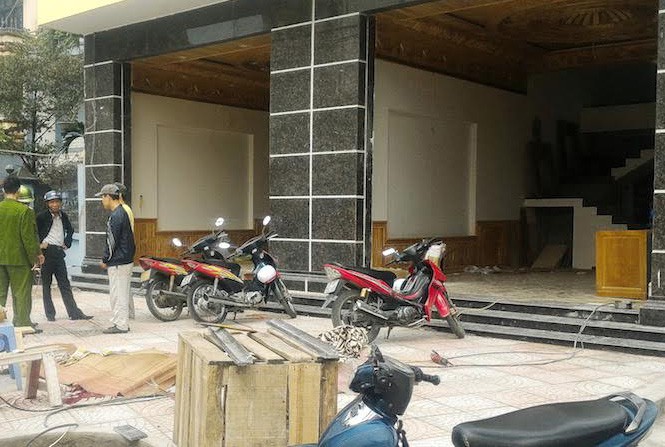 Cắt thùng phuy gây nổ, một bảo vệ chết thảm Hiện trường vụ tai nạn.