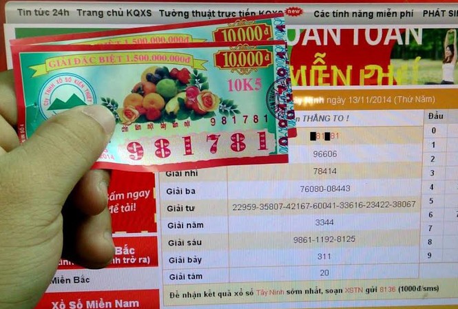 11 công ty xổ số đầu tư ngoài ngành gần 1.000 tỷ đồng Ảnh minh họa (Infonet).