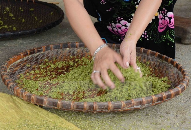 Hà Nội tổ chức ngày hội văn hóa tôn vinh, quảng bá cốm Mễ Trì Ảnh minh họa. (Nguồn: TTXVN)