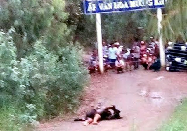 Phát hiện xác người đàn ông chết cháy gần cầu Hiện trường vụ án