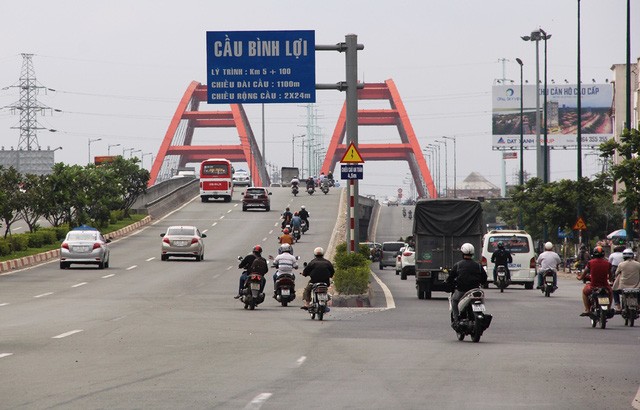 Người đàn ông trình báo bị cướp 250 triệu đồng ngày cận Tết Khu vực cầu Bình Lợi nơi ông H. khai báo bị cướp