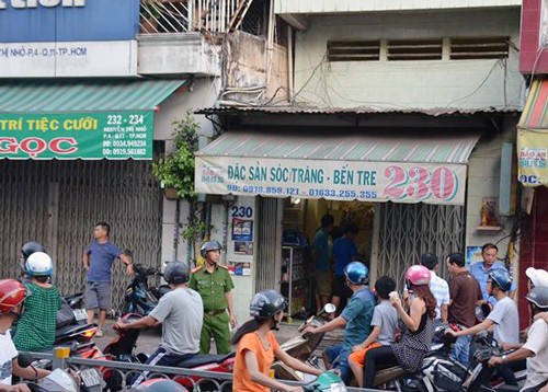 Người đàn ông tử vong sau nhiều tiếng nổ ở Sài Gòn Căn nhà nơi xảy ra vụ việc