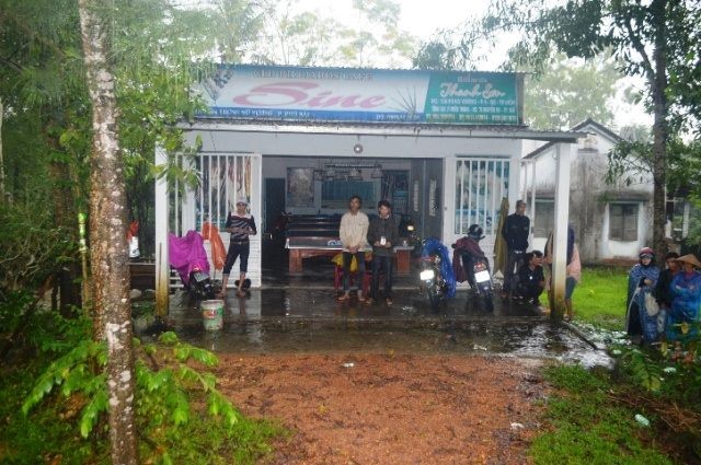 Bị bạn đánh chấn thương sọ não do mâu thuẫn lúc chơi bida Công an thị xã Hương Thủy thực nghiệm lại hiện trường vụ án tại quán bida Sine