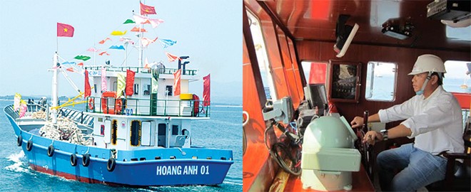 Duyên biển - kỳ II: Vị thủ lĩnh và giấc mơ những con tàu sắt Tàu cá vỏ thép đầu tiên được bàn giao cho ngư dân