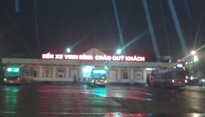 Bắt vị khách đạo mạo xách cặp đựng 10 bánh heroin Nơi Quế bị bắt. Ảnh: Hải Bình.