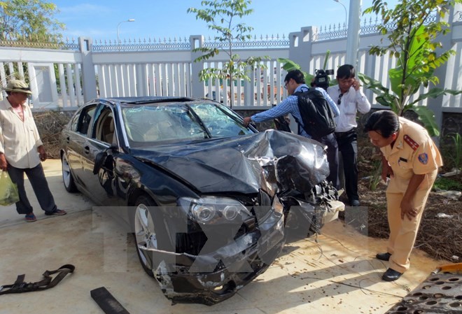 Ngày thứ hai nghỉ Tết Dương lịch, 27 người chết do TNGT Hiện trường một vụ tai nạn. Ảnh minh họa. Ảnh: Huỳnh Sơn/TTXVN.