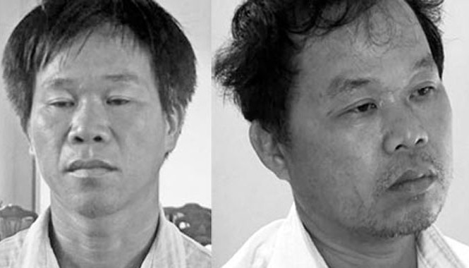 Anh em ruột rủ nhau thành tú ông nuôi gái trẻ kiếm lời Nguyễn Văn Hoàng, Nguyễn Văn Văn.