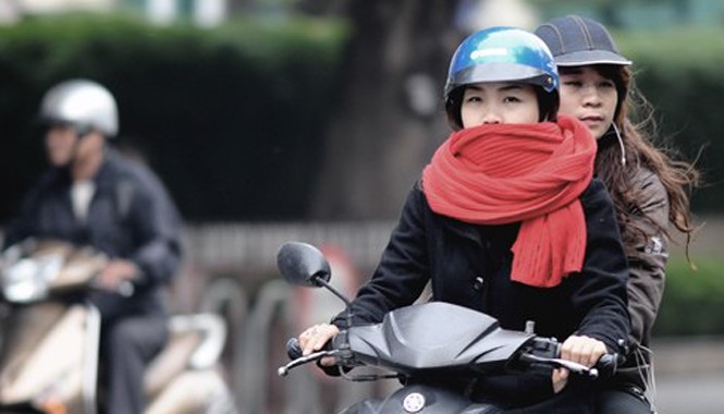 Miền Bắc thêm đợt không khí lạnh, Hà Nội rét về đêm Ảnh minh họa.