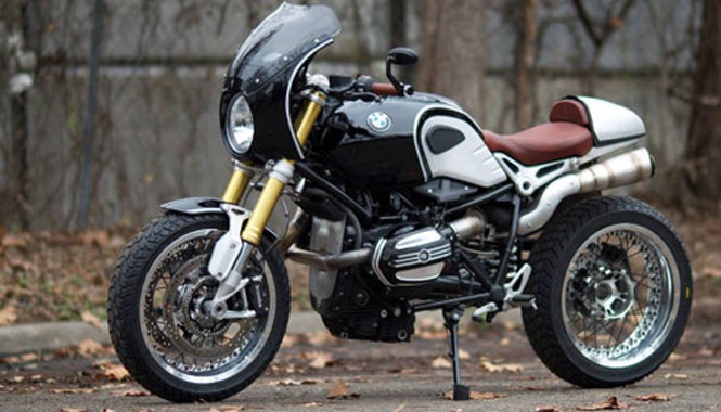 Cận cảnh BMW R NineT theo phong cách 'cafe racer' BMW R NineT - cafe racer của lập trình viên người Mỹ.