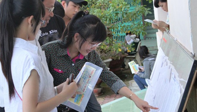 Danh sách cụm thi sẽ được công bố vào đầu tháng 2 Thí sinh chú ý theo dõi thông tin về thi 2015 trên phương tiện thông tin đại chúng.