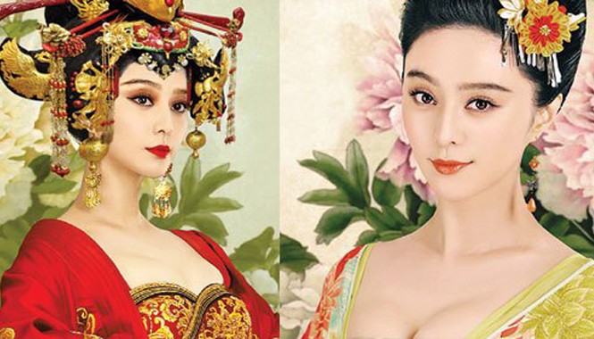 Tiết lộ hậu trường táo bạo và thú vị của Võ Tắc Thiên Diễn viên đẹp, nổi tiếng và trang phục hở hang khiến Võ Mỵ Nương gây chú ý.
