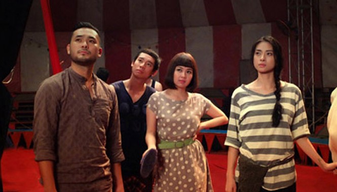 Phim Tết 2015: Bình cũ rượu không mới Cảnh trong phim "Ngày nảy ngày nay".