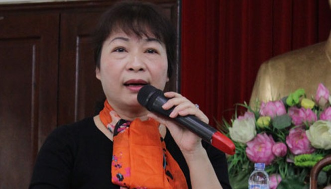 Vợ sinh con, chồng được nghỉ tối đa 14 ngày Bà Trần Thị Thúy Nga, Vụ trưởng Bảo hiểm xã hội cho biết: "Những quy định mới về chế độ thai sản, chế độ hưu trí được các tổ chức lao động quốc tế đánh giá cao". Ảnh: Hoàng Phương.