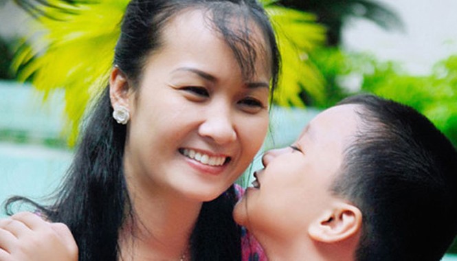 Gặp lại “anh hùng châu Á” nhiễm HIV Chị Huệ luôn nở nụ cười tươi.