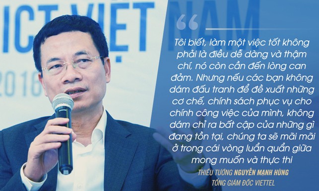 CEO Viettel: “Thay đổi khi đang ổn là một quyết định khó khăn” Thiết kế: 7pm.