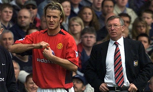 Ferguson nổi giận vì Beckham xin đi máy bay tới sân tập Ferguson không thích các cầu thủ của ông hành xử kiểu ngôi sao và Beckham làm ông tức giận vì điều đó.