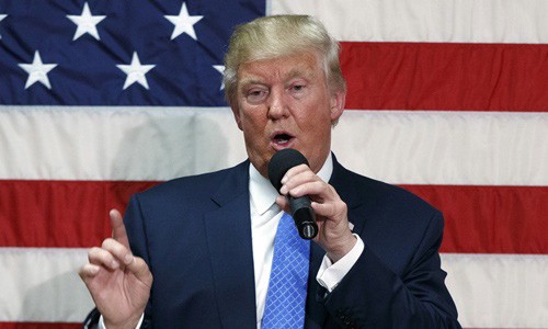 Mạnh thường quân đòi lại tiền tài trợ Trump Ứng viên tổng thống Mỹ đảng Cộng hòa Donald Trump. Ảnh: AP.