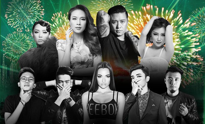 Mỹ Tâm khuấy động tiệc Countdown Năm mới Các nghệ sĩ sẽ tham gia chương trình.